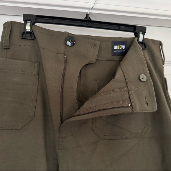 Women’s Maeve Olive Green Pants - Picture 2 of 6